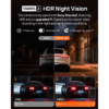 70mai 4K Dash Cam Front and Rear A810S, 4K+1080P Dual STARVIS 2, HDR Car Dash Cam with Night Vision