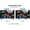 HYE 43" LED Smart TV - 4K Ultra HD, Samsung Tizen OS & Gaming Hub, Black