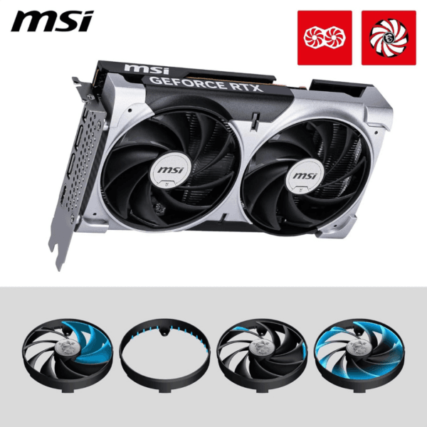 MSI GeForce RTX 5060 8G VENTUS 2X OC Graphics Card