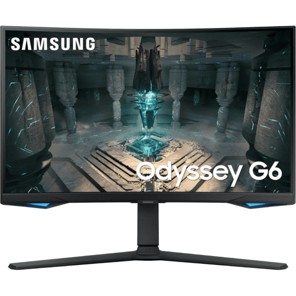 Samsung Odyssey G6 LS32BG650EUXXU 32" Curved Smart Gaming Monitor with Speakers