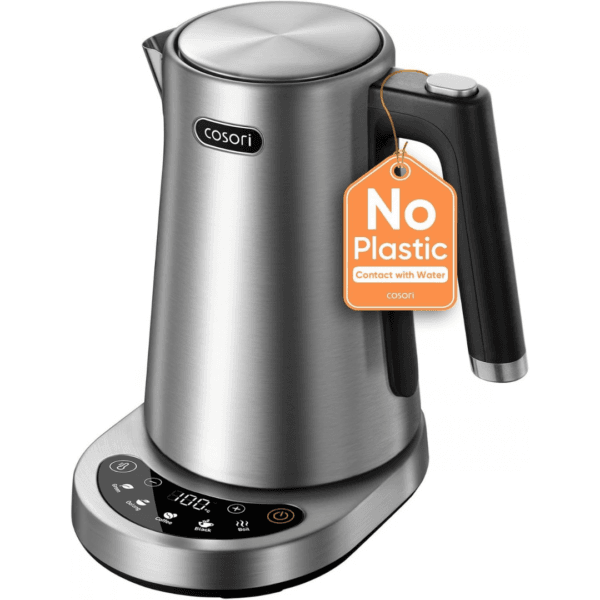 2 Cosori Kettle Plastic-Free Water Contact