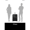 2 American Tourister Soundbox Spinner Check-in Suitcase, 77 cm