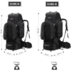 2 Tripole Colonel Series Internal Frame Rucksack - with Detachable Daypack & Rain Cover