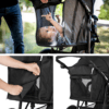 hauck Runner 2, Black - Robust All Terrain Pushchair with Raincover