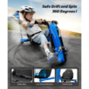 2 ELEMARA Electric Go Kart for Kids with Stepless Speed