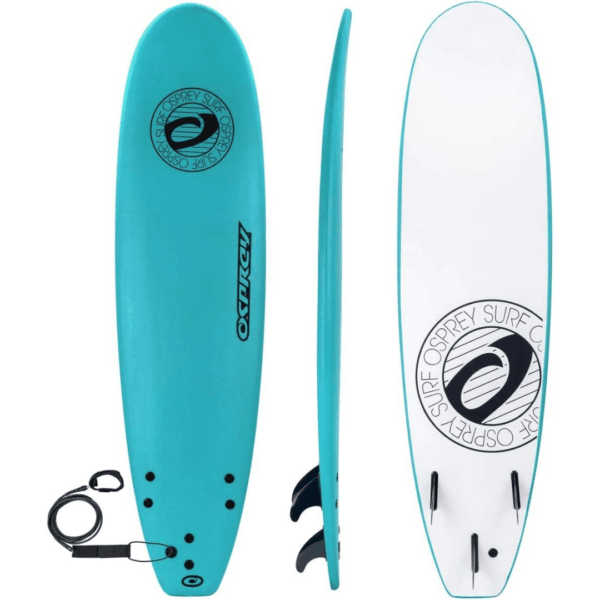 Osprey Foam Surfboard, Perfect for Beginners, Lightweight & Durable with Bold Design
