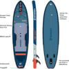 2 WOWSEA Inflatable Paddle Board for All Skill Levels, 3400g Heavy Dropstitch