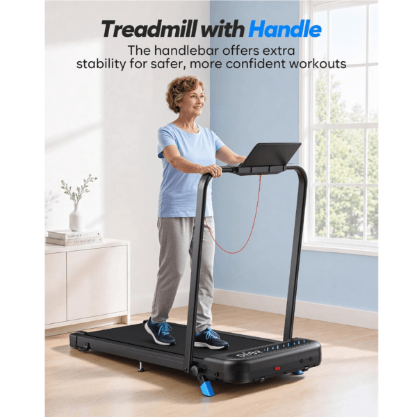Cardirun Walking Pad with Incline, 6 in 1 Folding Treadmills, 4 Controls