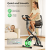 Toputure Exercise Bike with LCD Display