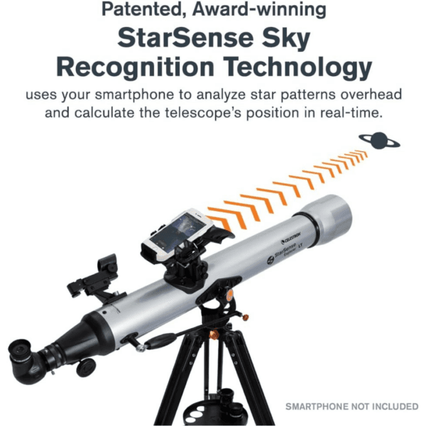 Celestron StarSense Explorer LT 80AZ Smartphone Guided Refractor Telescope