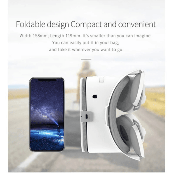 2 VR Set VR for Phone, Wireless Bluetooth VR Headset