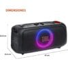 JBL PartyBox On-The-Go Essential Portable Bluetooth Light Effect Speaker