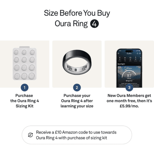 Oura Smart Ring 4 - Black