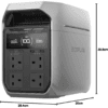 EF ECOFLOW Portable Power Station DELTA 3 Plus, 1024Wh LiFePO4 Battery