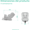 Bebeconfort RevolveFix 360 i-Size, 360° Car Seat, 40–150 cm, Dual Red