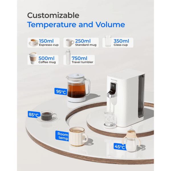 Waterdrop K19-HG Instant Heat Mineralized Countertop Reverse Osmosis System
