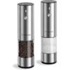 Cuisinart Rechargeable Electric Salt & Pepper Mill Set in Brushed Stainless Steel SP-4 | Newest Model