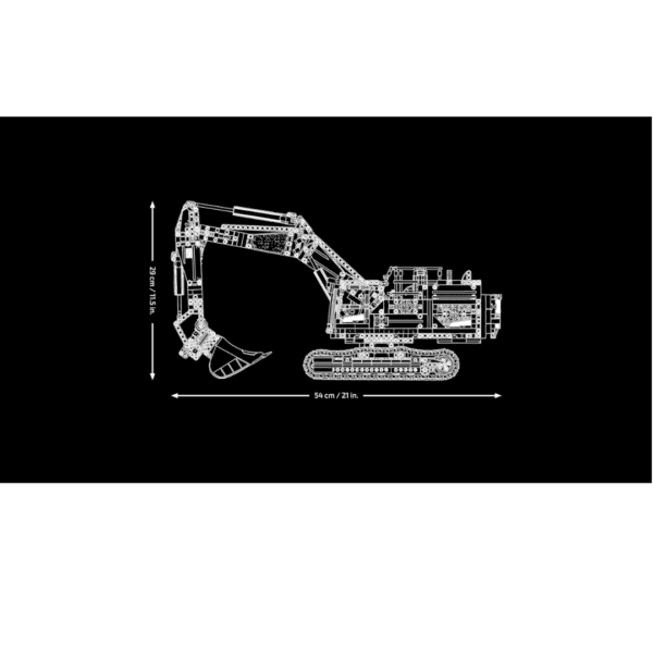LEGO Technic Volvo EC500 Hybrid Excavator 42215