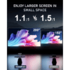 XuanPad 2000ANSI Grey Smart Projector 4K