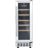 Cookology 60L Under-Counter Wine Cabinet - 20 Bottle - Stainless Steel [Energy Class G]