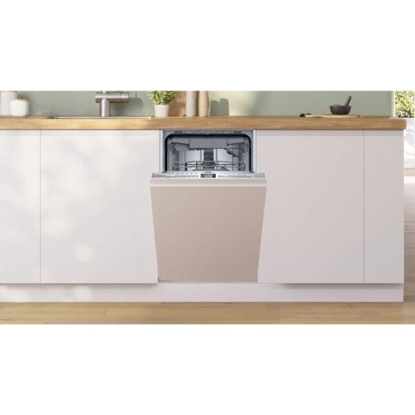 Bosch Series 4 SPV4EMX17G Fully Integrated Slimline Dishwasher, 45cm [Energy Class B]10.4