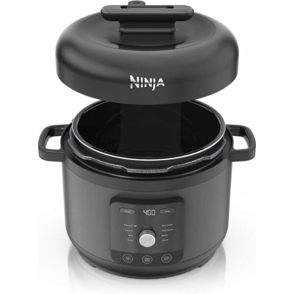 Ninja HyperHeat 9-in-1 Pressure Cooker, Slow Cooker, 6L, Black PC201UK