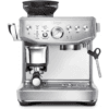 Sage - The Barista Express Impress - Assisted Jam Bean Coffee Machine with Milk Frother, Brushed Stainless Steel