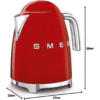 Smeg KLF03RDUK Retro Style Kettle - Red