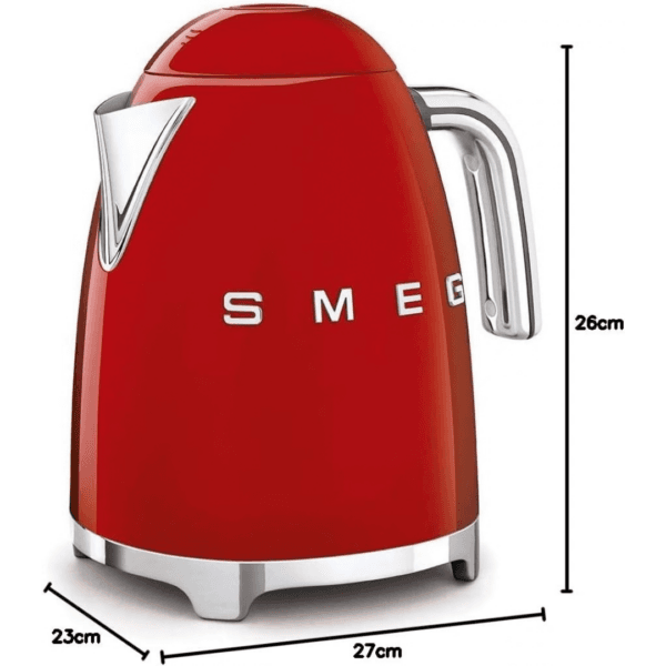 Smeg KLF03RDUK Retro Style Kettle - Red