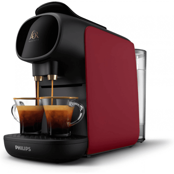 PHILIPS L'OR Barista Sublime, Pod Coffee Machine, Dual Spout, 19 bars, Red