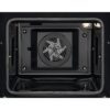 AEG 5000 Double Cavity Cooker, Ceramic Hob, CCX6501ACM, Stainless Steel [Energy Class A]