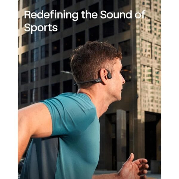 SHOKZ OpenRun Pro 2 Bone Conduction Sports Headphones, Black