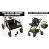 Magic ZC 3 in 1 Pushchair Pram