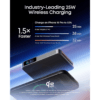 Anker MagGo Power Bank 2 Pro, Qi2 25W 10,000mAh Battery with Cooling Fan
