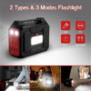 Powkey 100W Portable Power Station 97.68Wh/ 27000mAh,Outdoors,Red