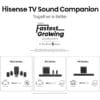 Hisense 43 Inch 43E6QTUK 4K Ultra HD Smart AI TV