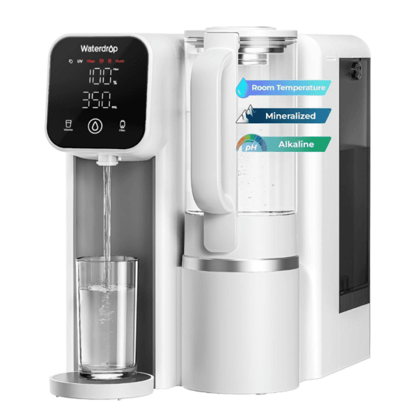 3 Waterdrop M6SL Mineralized Reverse Osmosis System, Room-Temp