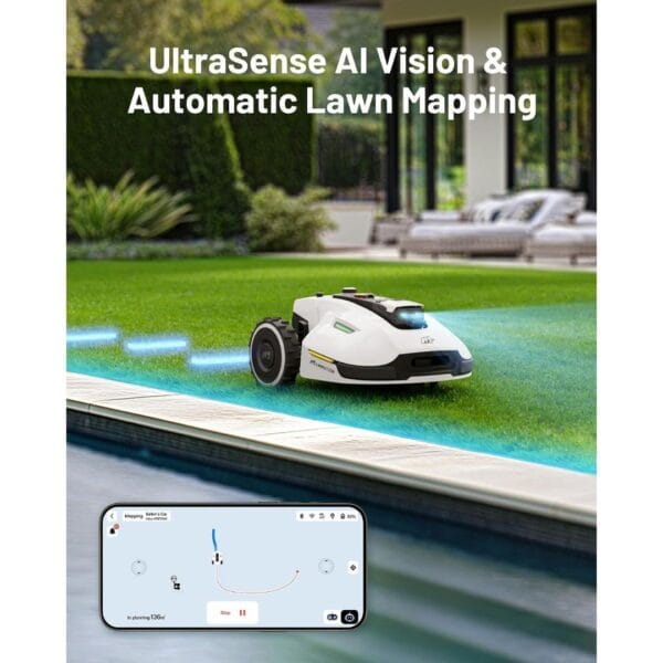3 MAMMOTION YUKA 3000 Robot Lawn Mower