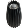 Alessi Grind WAL03 B - Designer Salt Mill in Cast Aluminium, Black