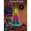 3 Smart Christmas Tree Lights 2.1m