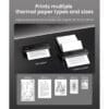 Phomemo M832 Thermal Portable Inkless Printers A4 300DPI - Black Kit