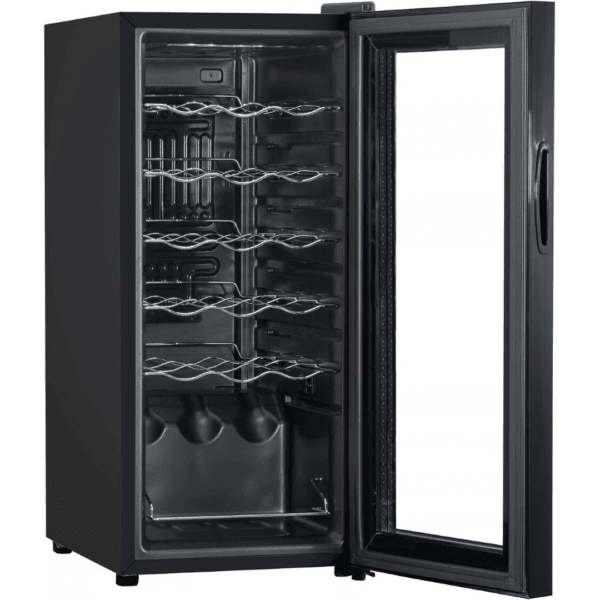 Dellonda Baridi 18 Bottle Wine Cooler Fridge with Digital Touch