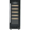 Cookology 60L Under-Counter Wine Cabinet - 20 Bottle - Black [Energy Class G]