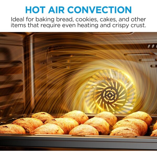 Midea 60cm Freestanding Electric Cooker with Ceramic Hob