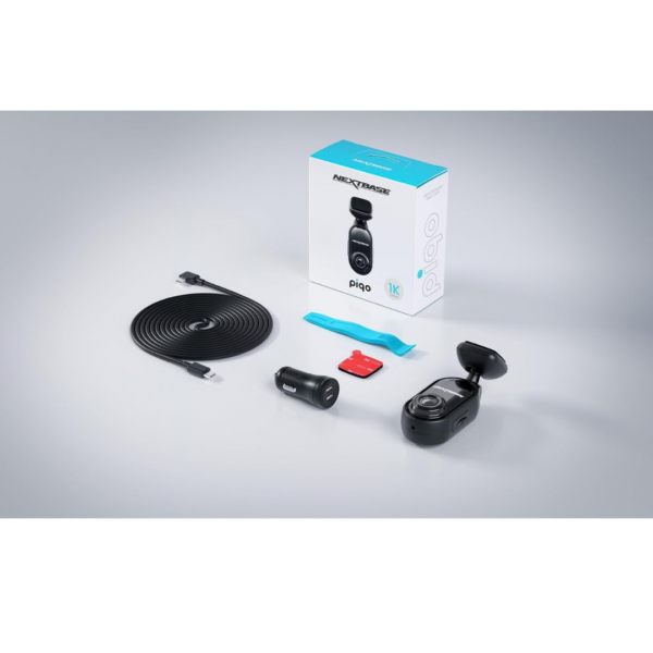 Nextbase Piqo 1K Compact Front Dash Cam, 1080p Full HD