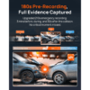 70mai 4K Dash Cam Front and Rear A810S, 4K+1080P Dual STARVIS 2, HDR Car Dash Cam with Night Vision