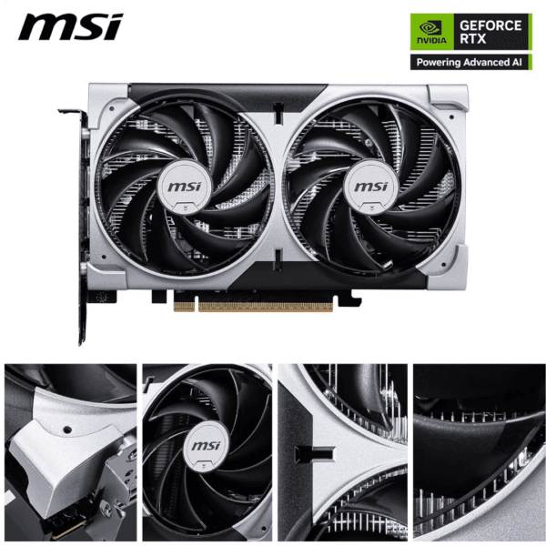 MSI GeForce RTX 5060 8G VENTUS 2X OC Graphics Card