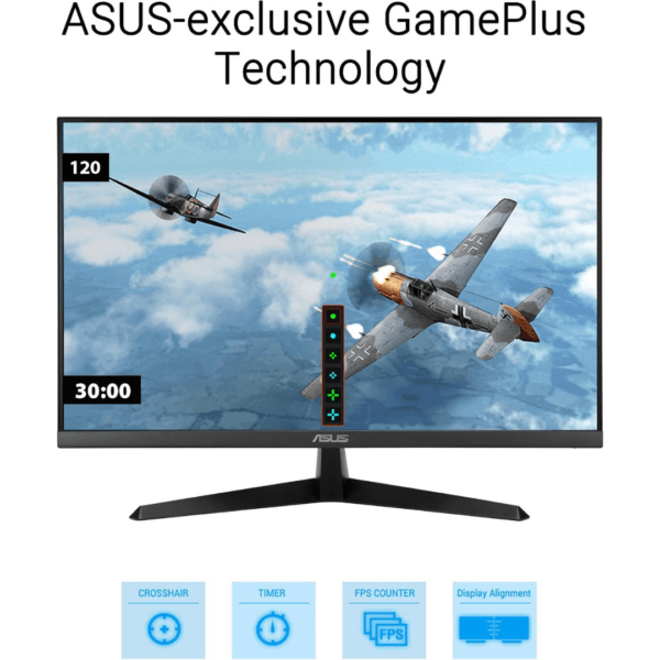 ASUS VY279HGR Eye Care Gaming Monitor – 27 inch