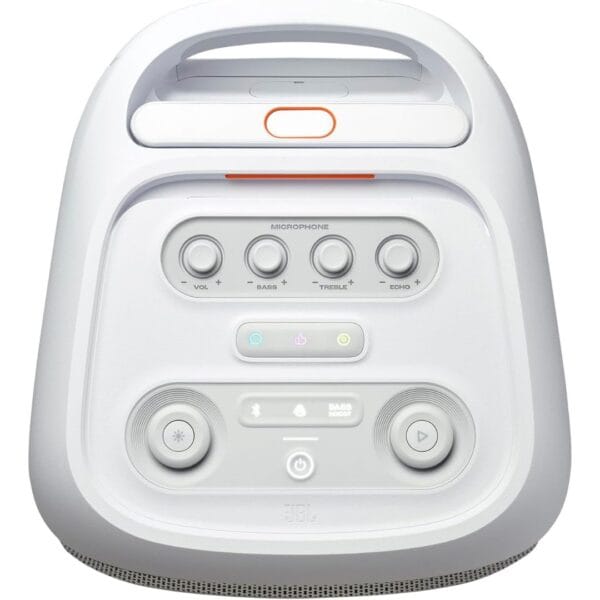 JBL PartyBox Stage 320 - Portable Party Speaker with Telescopic Handle & Wide, Sturdy Wheels