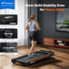 4 MERACH Heavy Duty Walking Pad Treadmill with 10%-12% Auto Incline